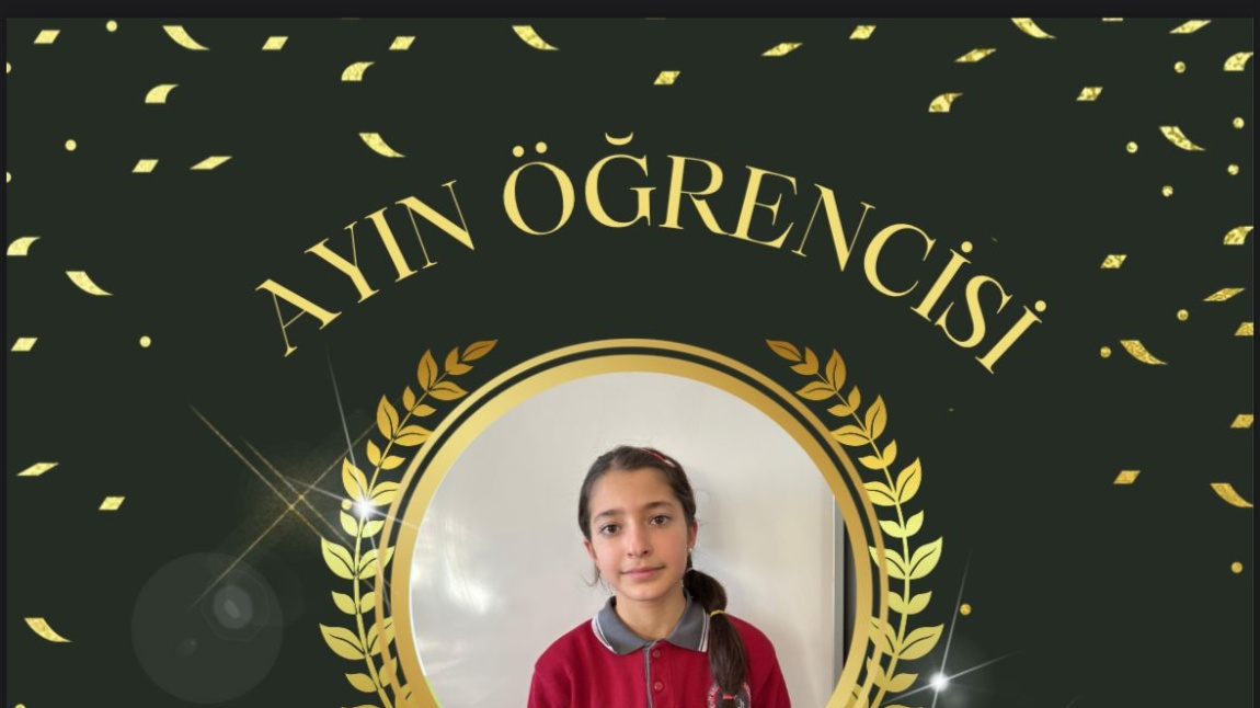 ARALIK AYI ÖĞRENCİSİ ''HİLAL KAYA''